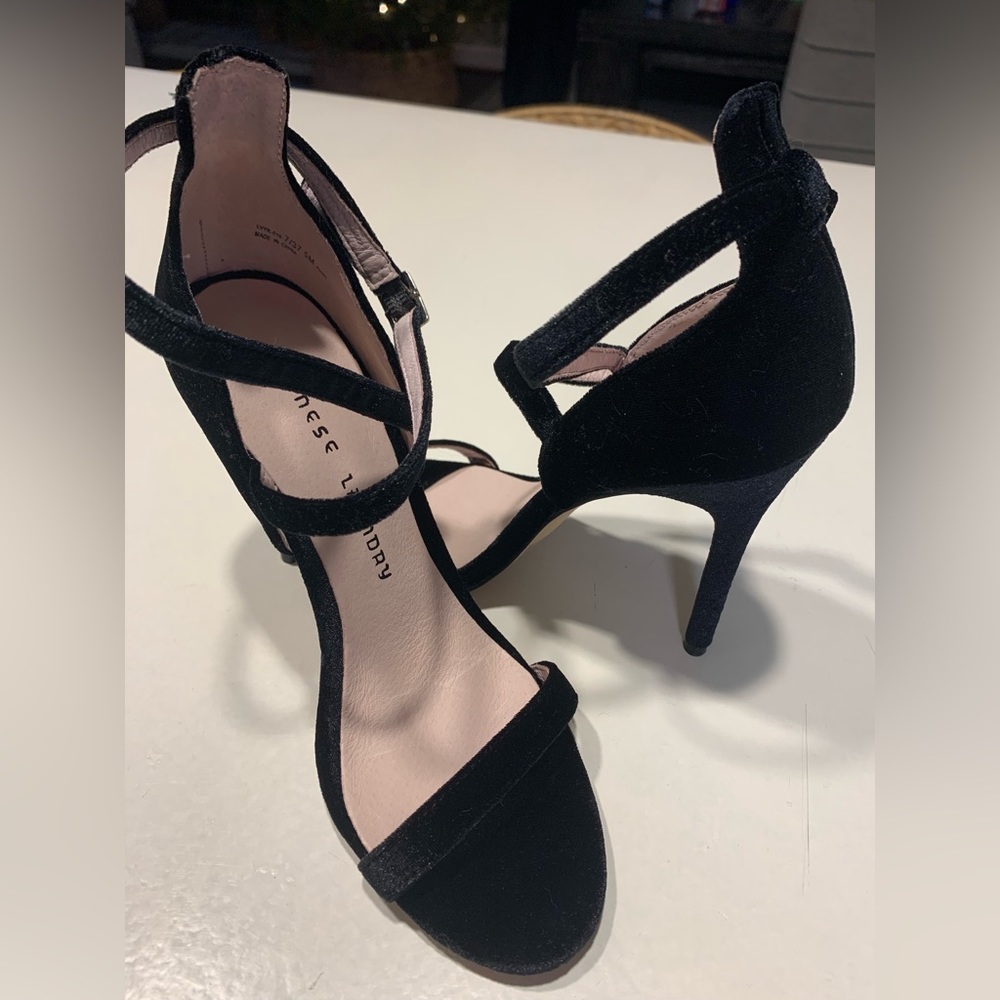 Black heels